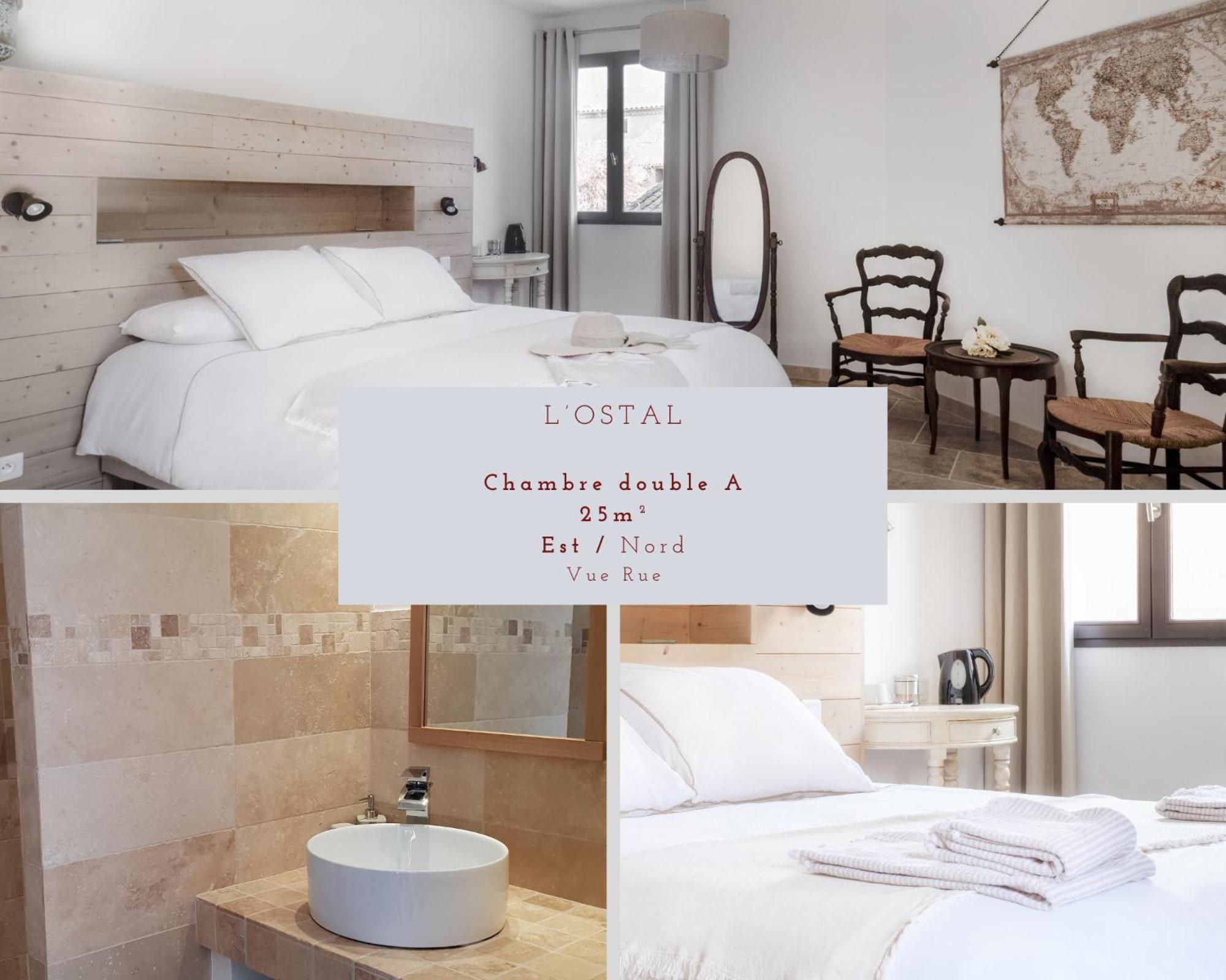 L'Ostal - Bed & Breakfast - Chambres Et Suites De 25 A 40M2 - Spa Saint-Hilaire-dʼOzilhan Zewnętrze zdjęcie