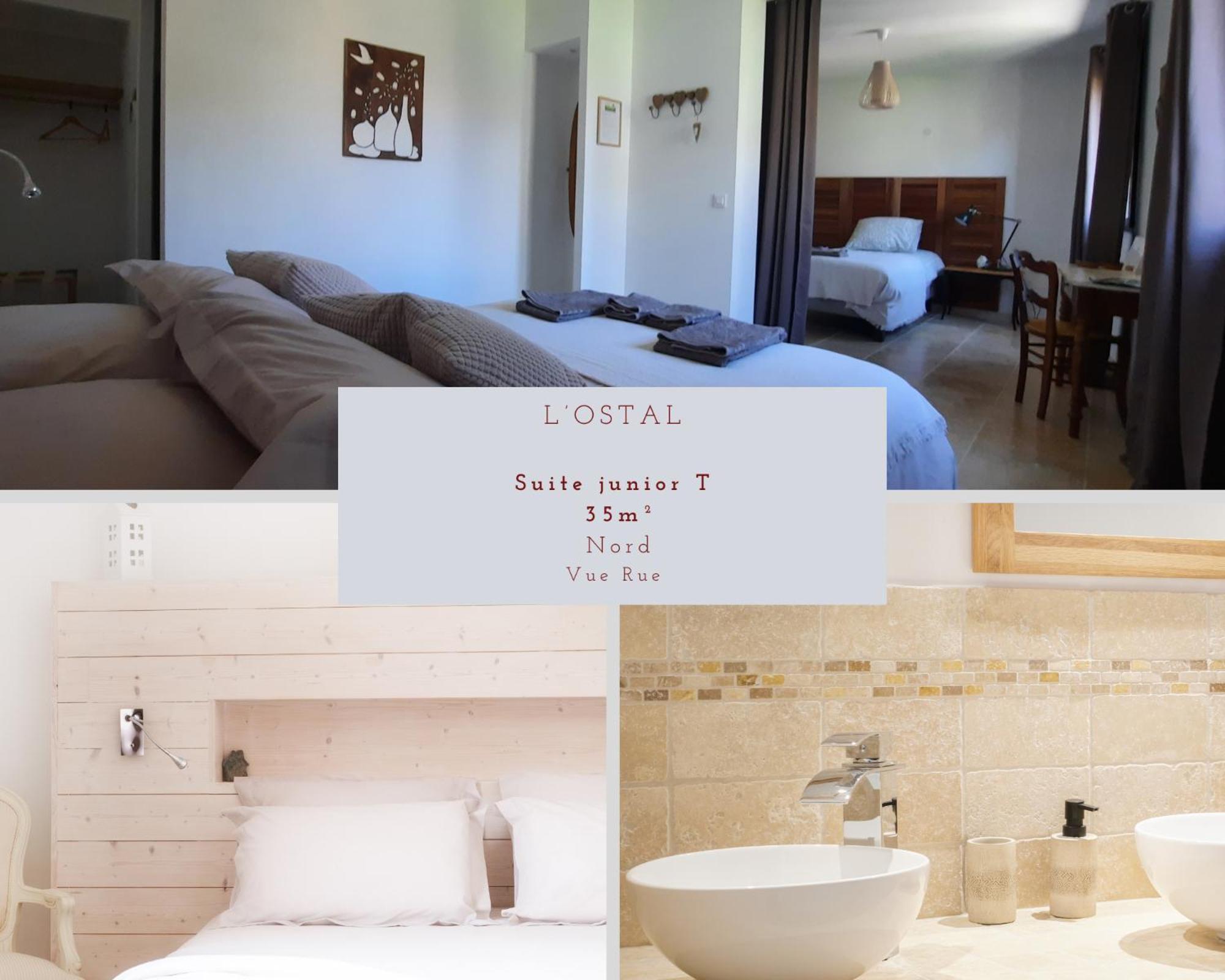 L'Ostal - Bed & Breakfast - Chambres Et Suites De 25 A 40M2 - Spa Saint-Hilaire-dʼOzilhan Zewnętrze zdjęcie