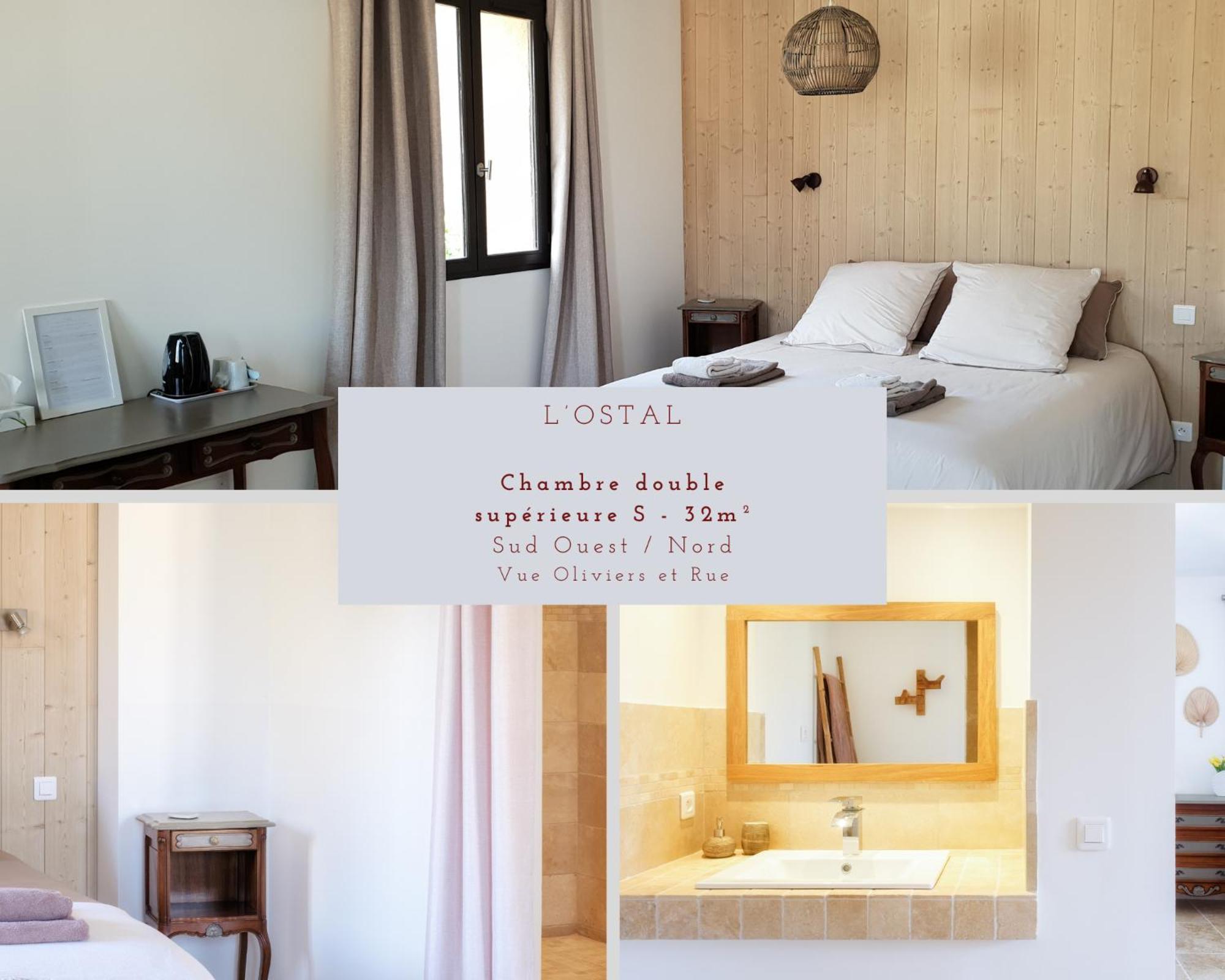L'Ostal - Bed & Breakfast - Chambres Et Suites De 25 A 40M2 - Spa Saint-Hilaire-dʼOzilhan Zewnętrze zdjęcie